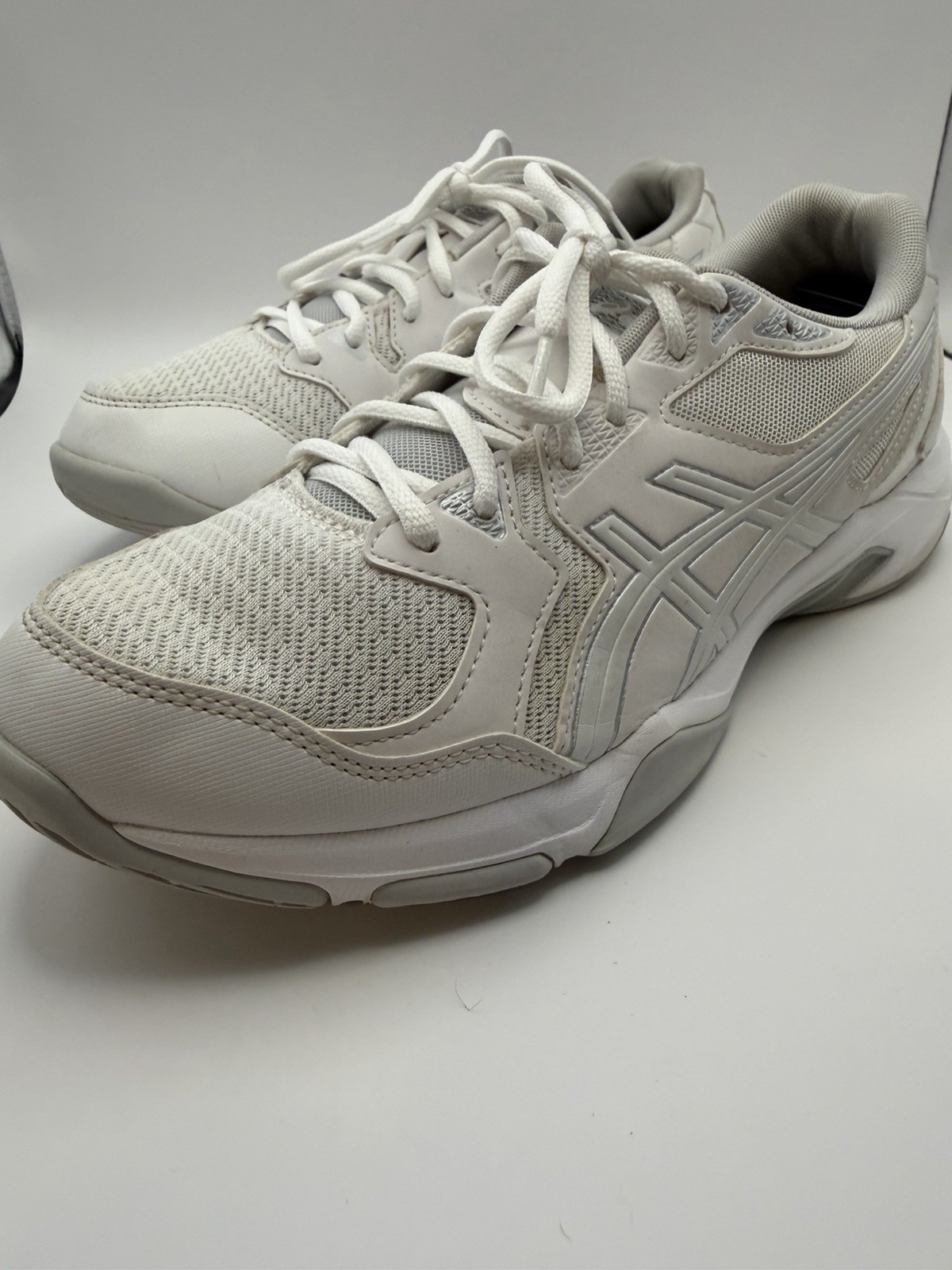 ASICS Gel-Rocket 10 Womens Size 10.5 White Volleyball Court Training Shoes