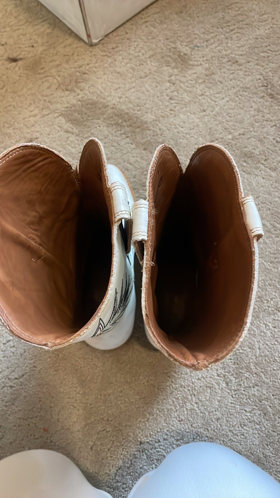 mezcalero boots Mezcal White Cowboy Boots Size 8.5