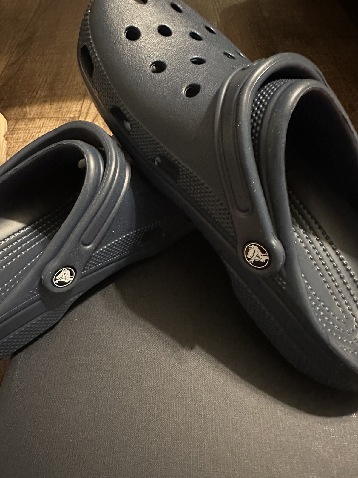 Brand New Original Crocs Unisex Adult Classic Clogs – Navy W13/M11