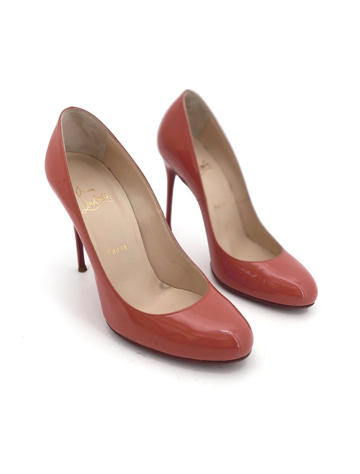 Christian Louboutin pump – Fifi 100 – Cameo rose patent leather – Good condition
