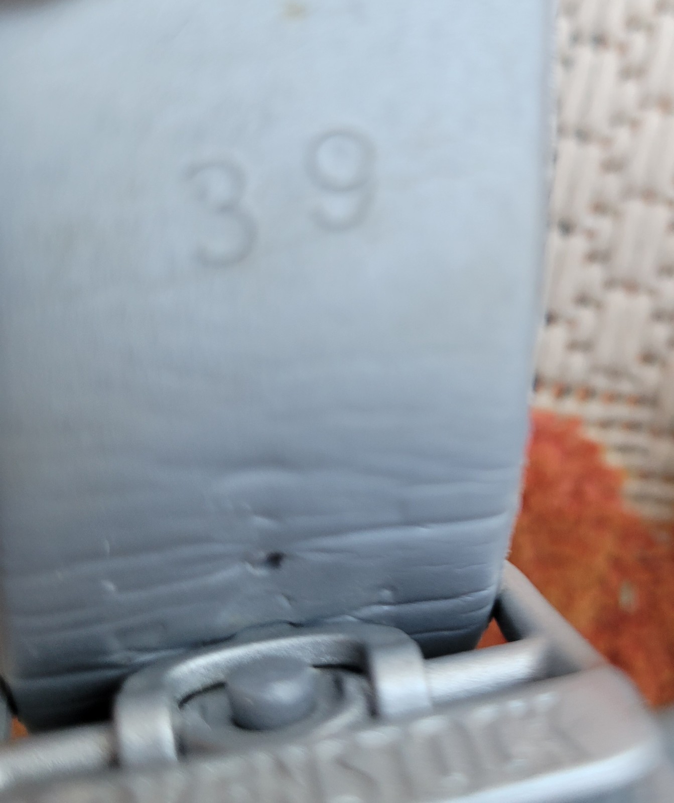 Silver/Grey Foam Birkenstocks Size 39