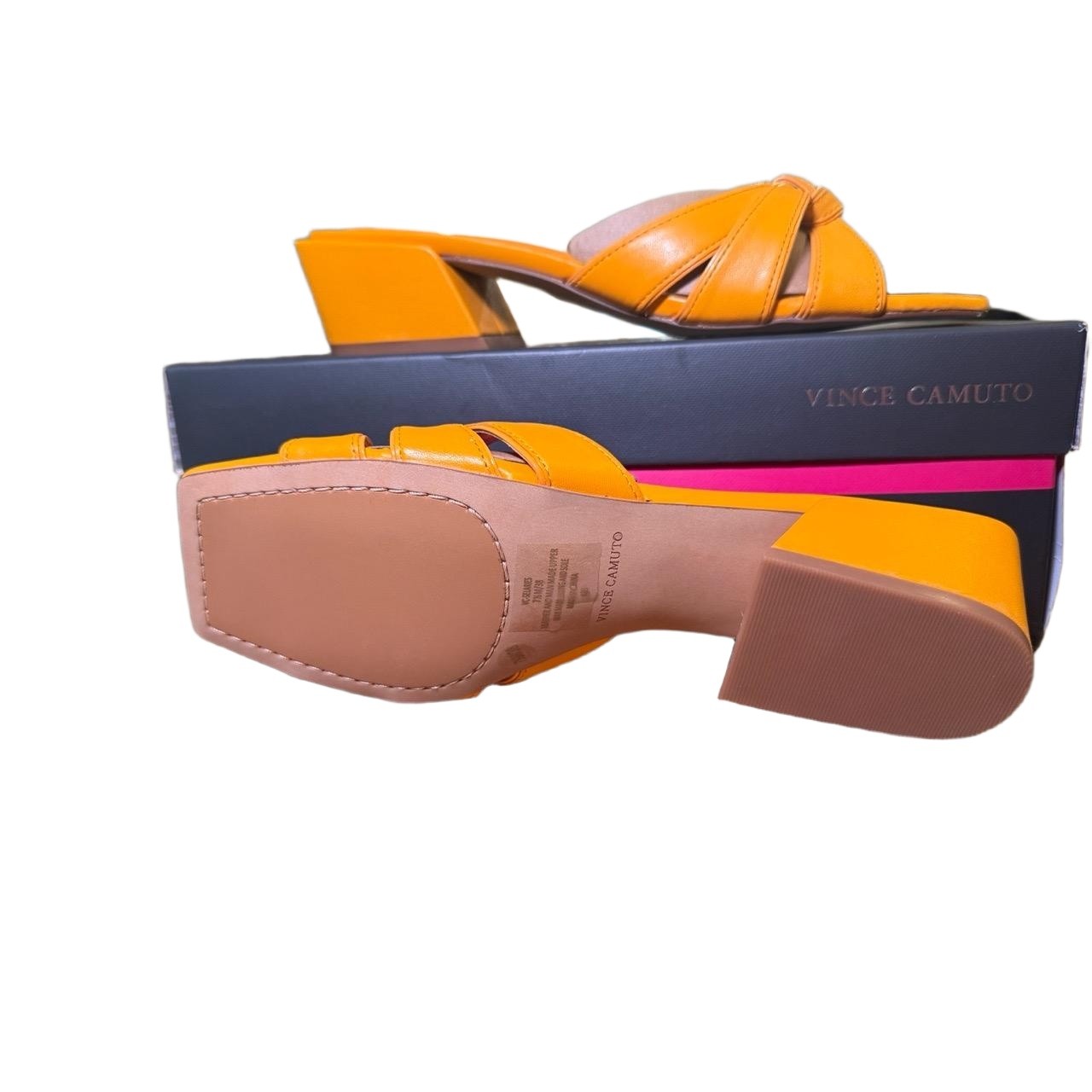 Vince Camuto Square Heels NWT