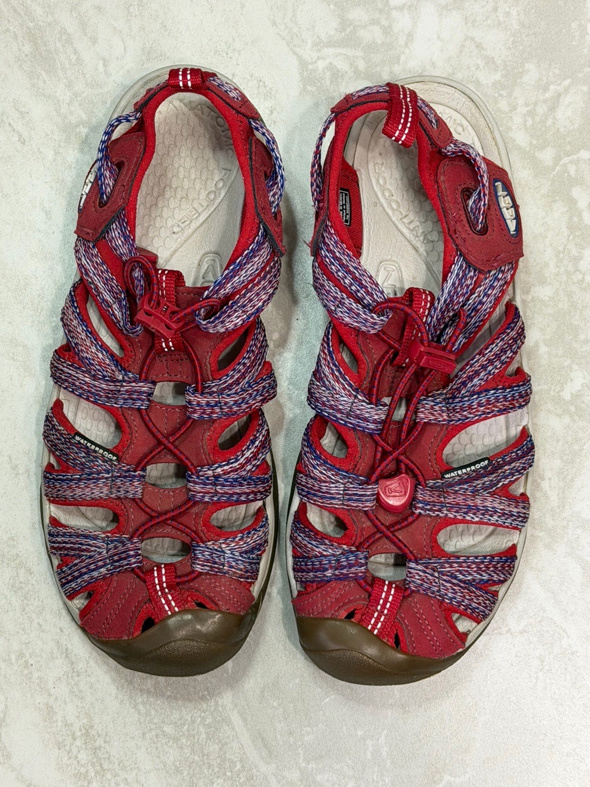 KEEN Women’s Hiking Sandals, Size 7Closed Toe, Waterproof