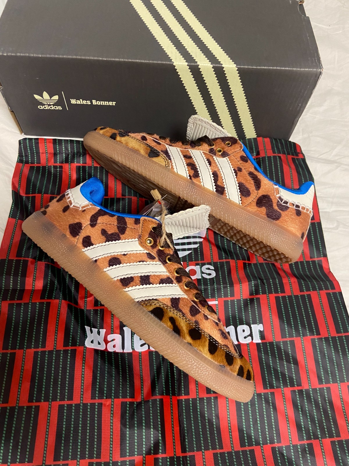 ADIDAS X WALES BONNER LEOPARD, PONY TONAL, SAMBA