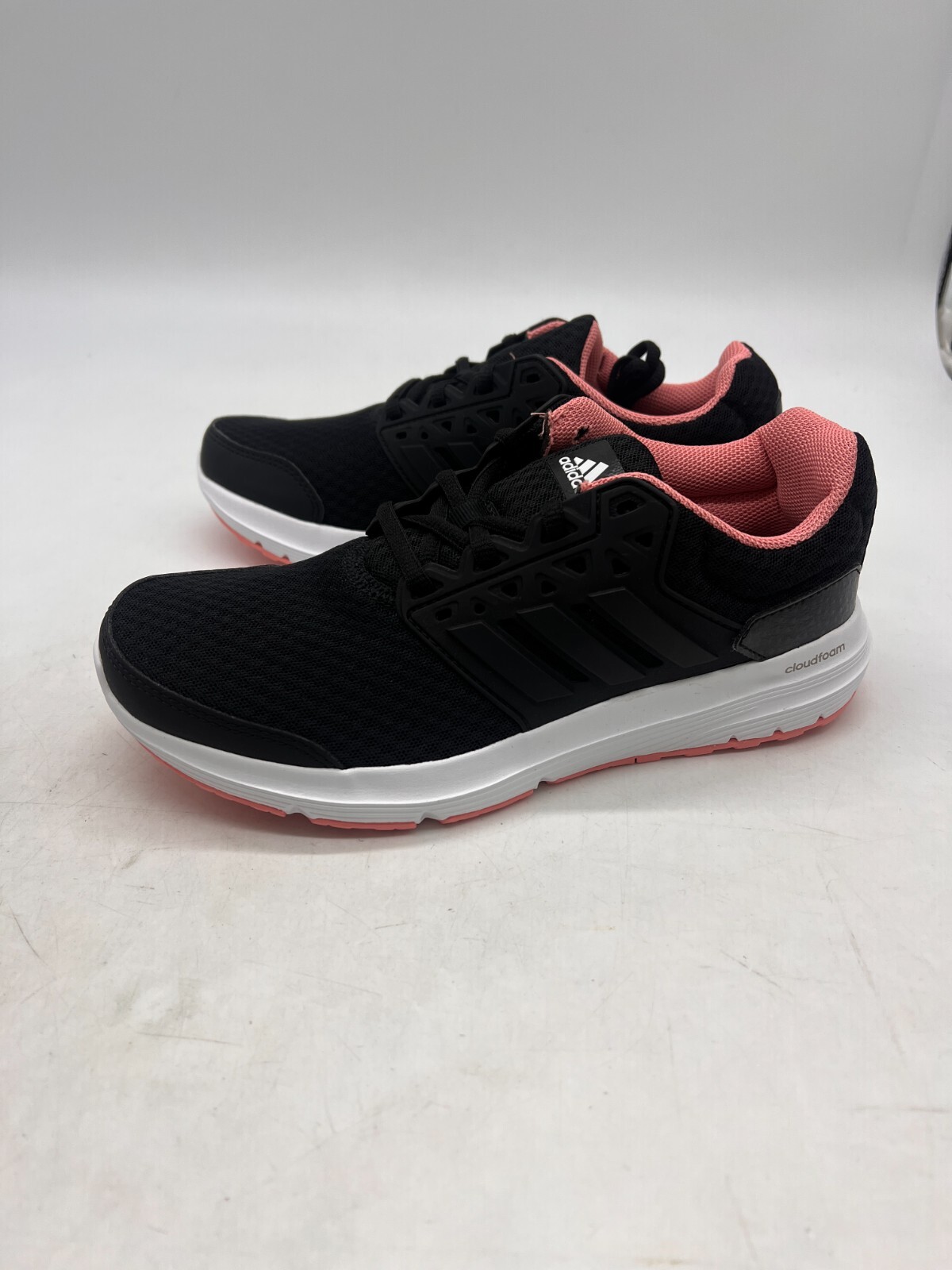 Adidas Galaxy 3 Black w/ Pink Cloud Foam Ortholite Women Running Shoes BA8200