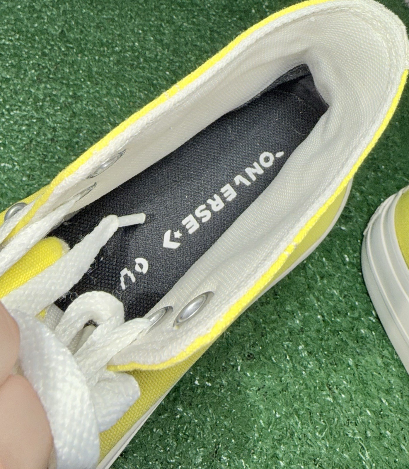 Converse Women Size 6.5 Chuck Taylor All Star Platform Yellow White Casual Shoes