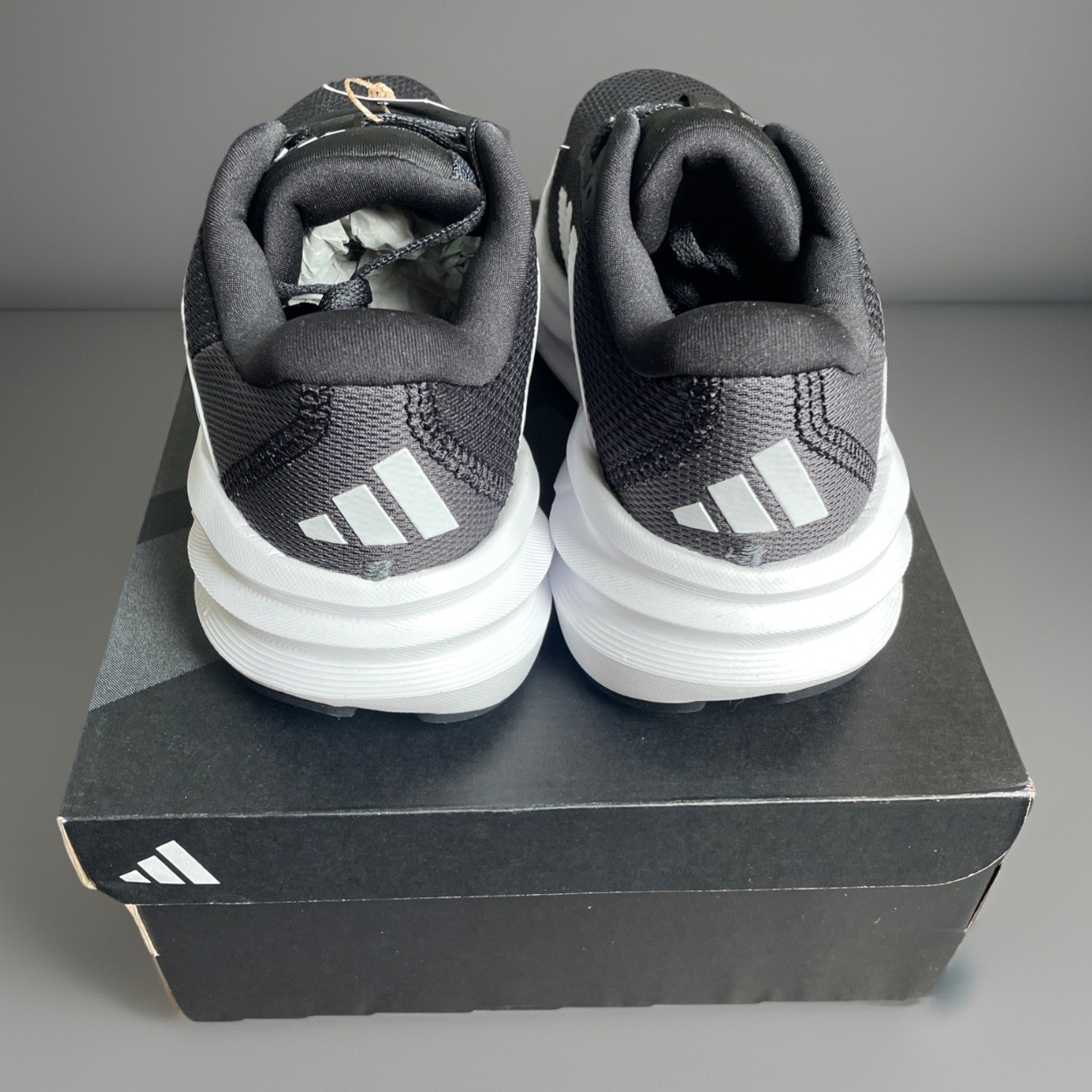 Adidas Galaxy 7 Black White Carbon Running Sneaker Shoes ID8765 Womens Size 5.5