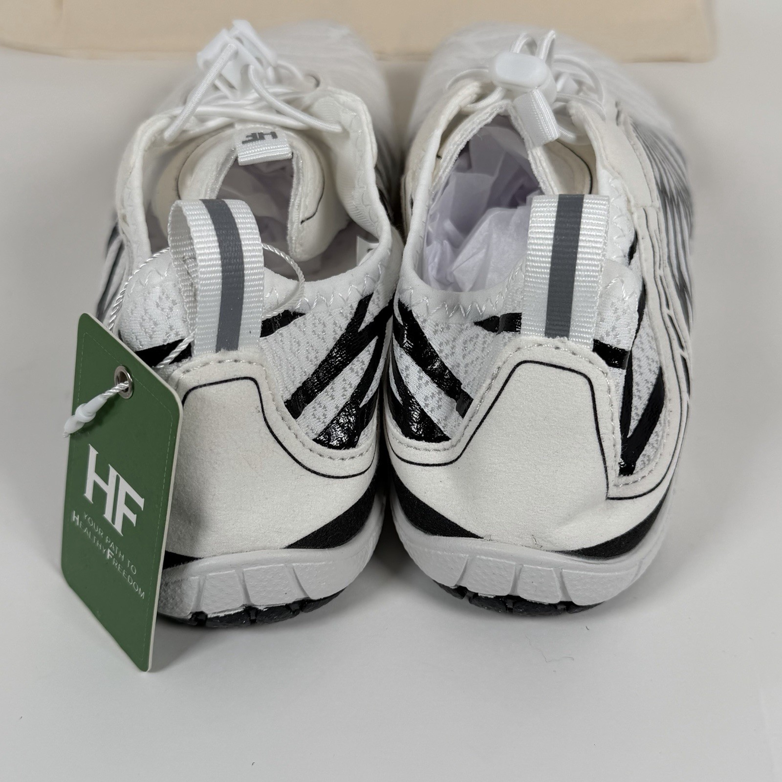 Hike Footwear Shoe White Lorax Pro Healthy Non Slip Barefoot Men 7 Women 9 sz 40
