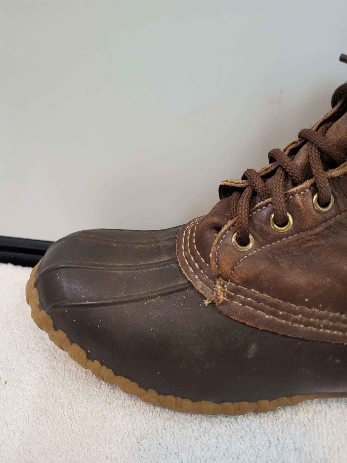 Vintage LL Bean Boots Womens 8 Maine Waterproof Hunting Shoe Duck Boot