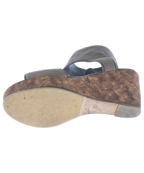 HENRY CUIR Sandals Gray(Brownish) EU36 1/2(Approx. 23cm) 2200699315111
