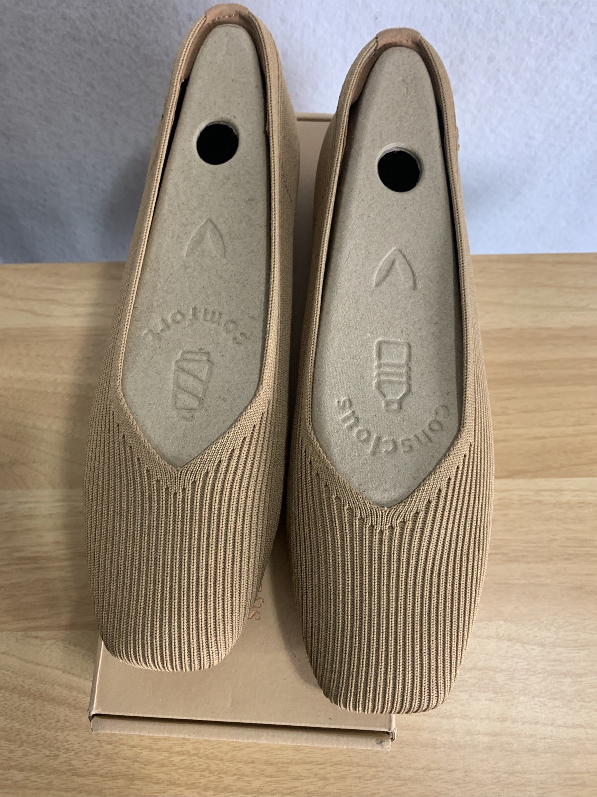 VIVAIA MARGOT ULTRA LIGHT Nutmeg FLATS WOMEN’S Sz 41 10US