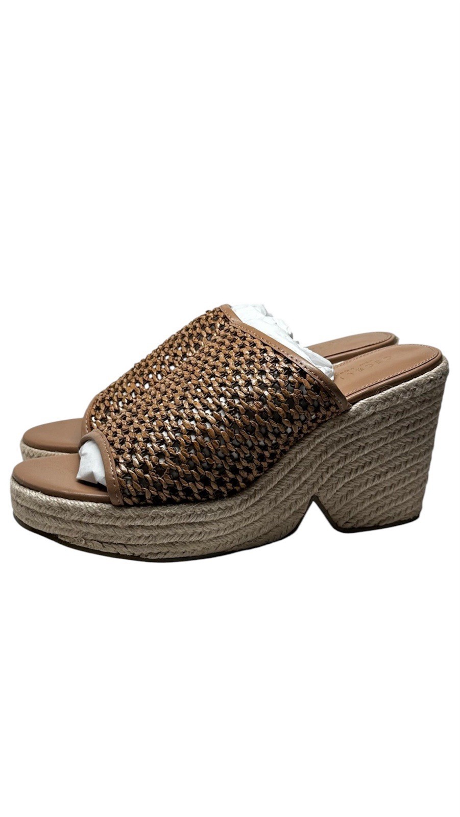 Cecilia New York Wedge Heel size 10 in the color Tan