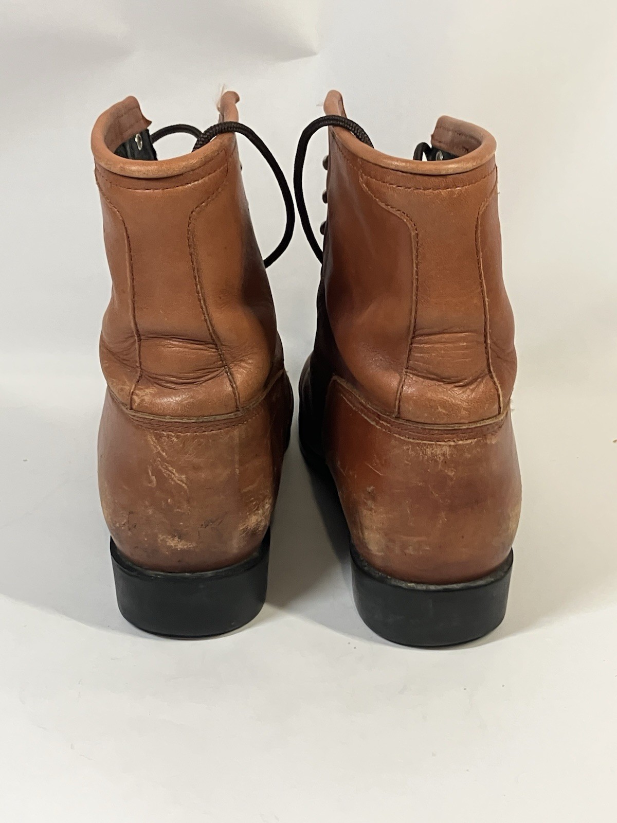 Ariat ATS Packer Cowgirl Cowboy Boots Work Rodeo Sz 9.5 Brown Leather