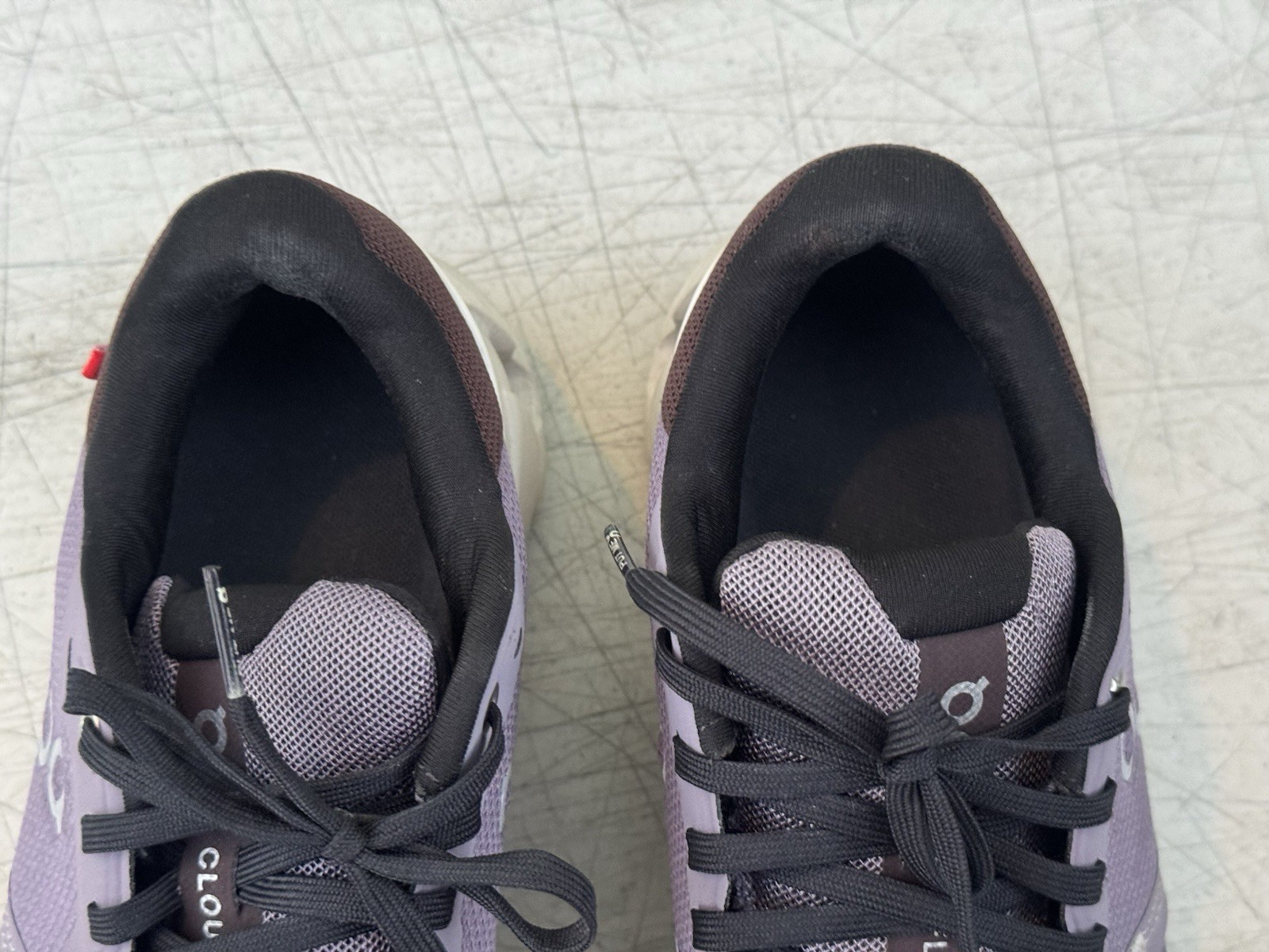 On Cloud OC Running Cloudflyer 4 Women’s 8.5 ‘Shark Pearl’ Purple Shoes USED