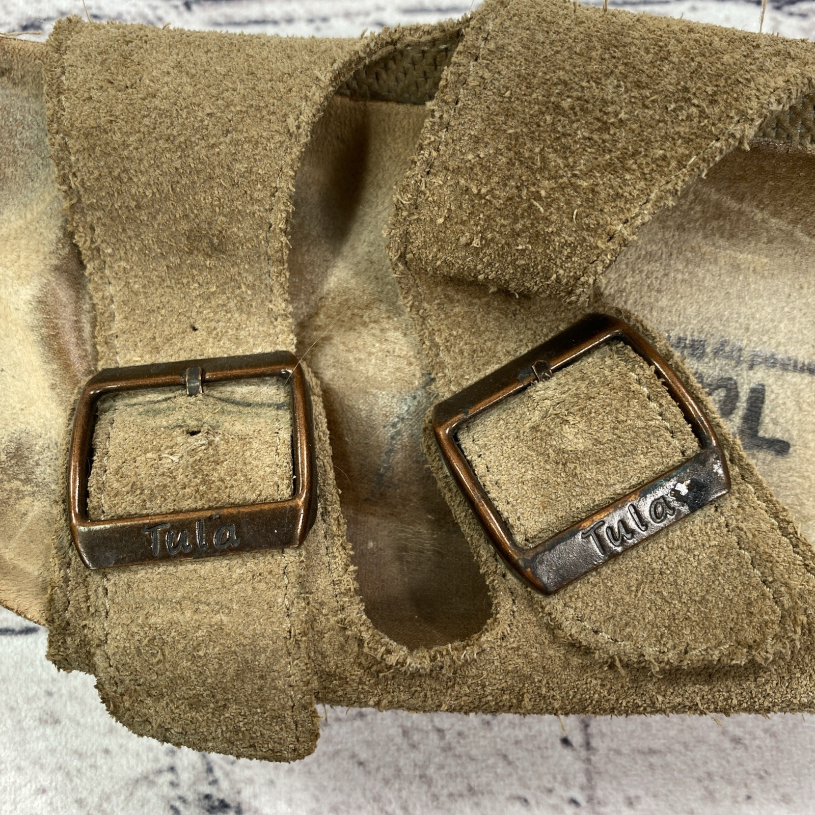 Tula by Birkenstock Sandals Women’s Size 39/US 8 Brown Slip On Slide Beach Boho
