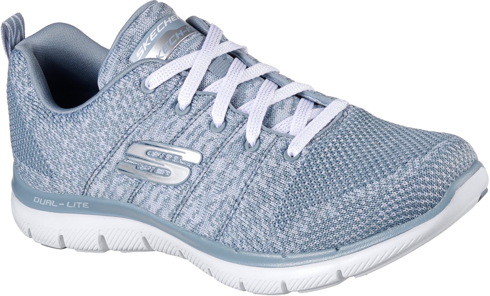 Skechers Women Shoes Flex High Energy Cooled Memory Foam 12756 Slate Blue Sz 7.5