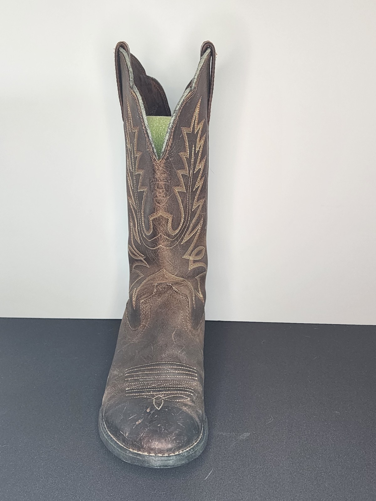 Ariat Women’s 5.5 Cowboy Western Boots Brown Leather