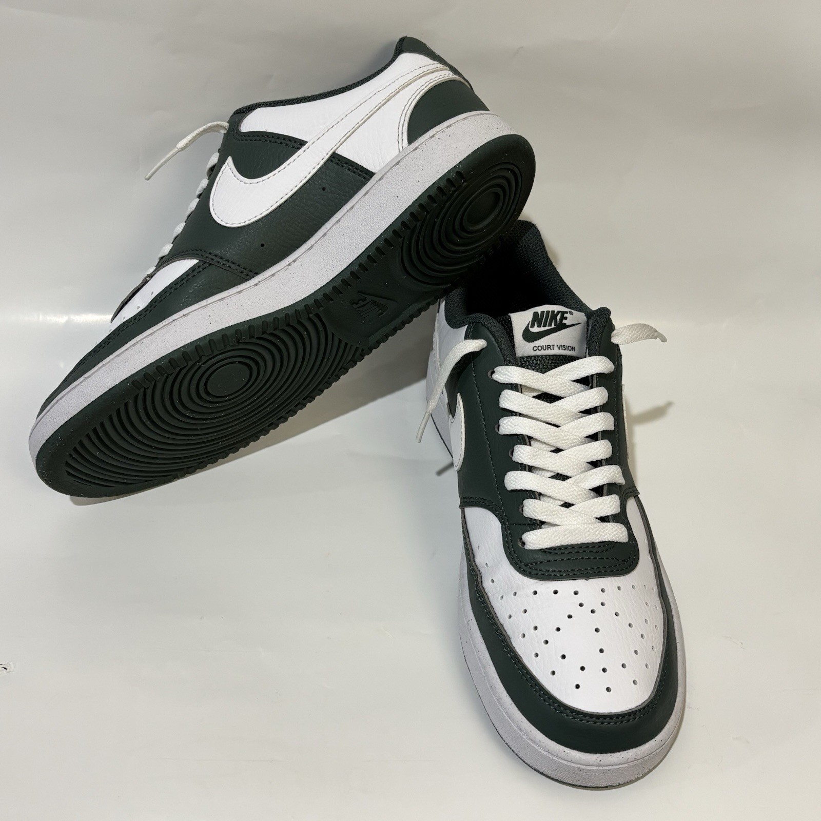 Nike Court Vision Low NN ‘Vintage Green + White’ Fashion Sneaker