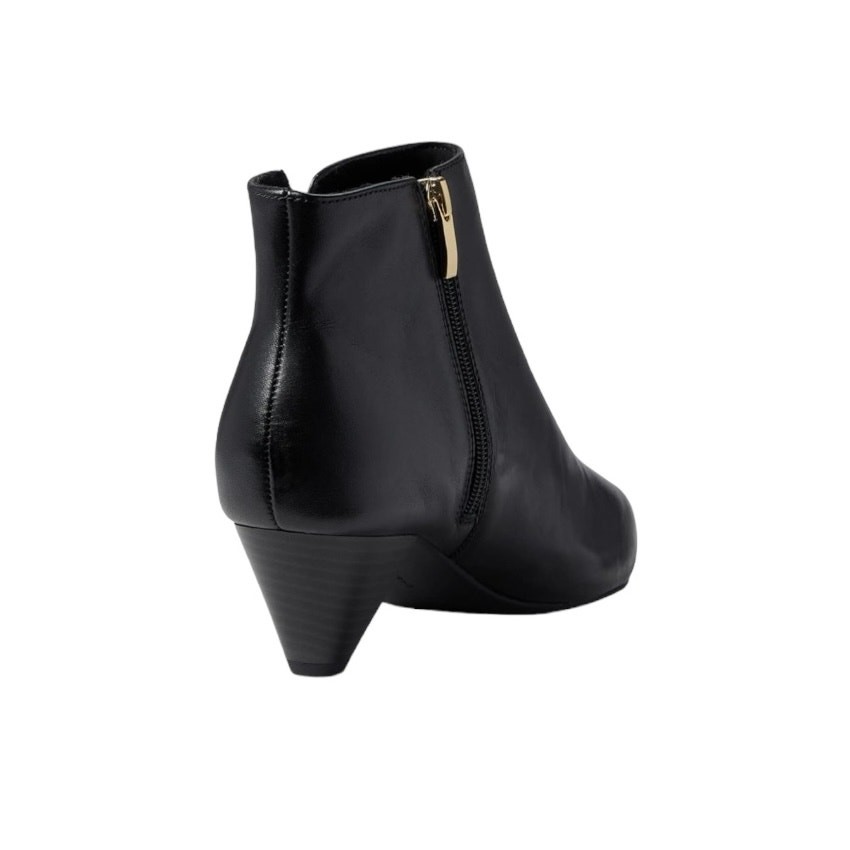 Rockport Women’s Milia V Leather Pointed Toe Booties Black Size 7 1/2