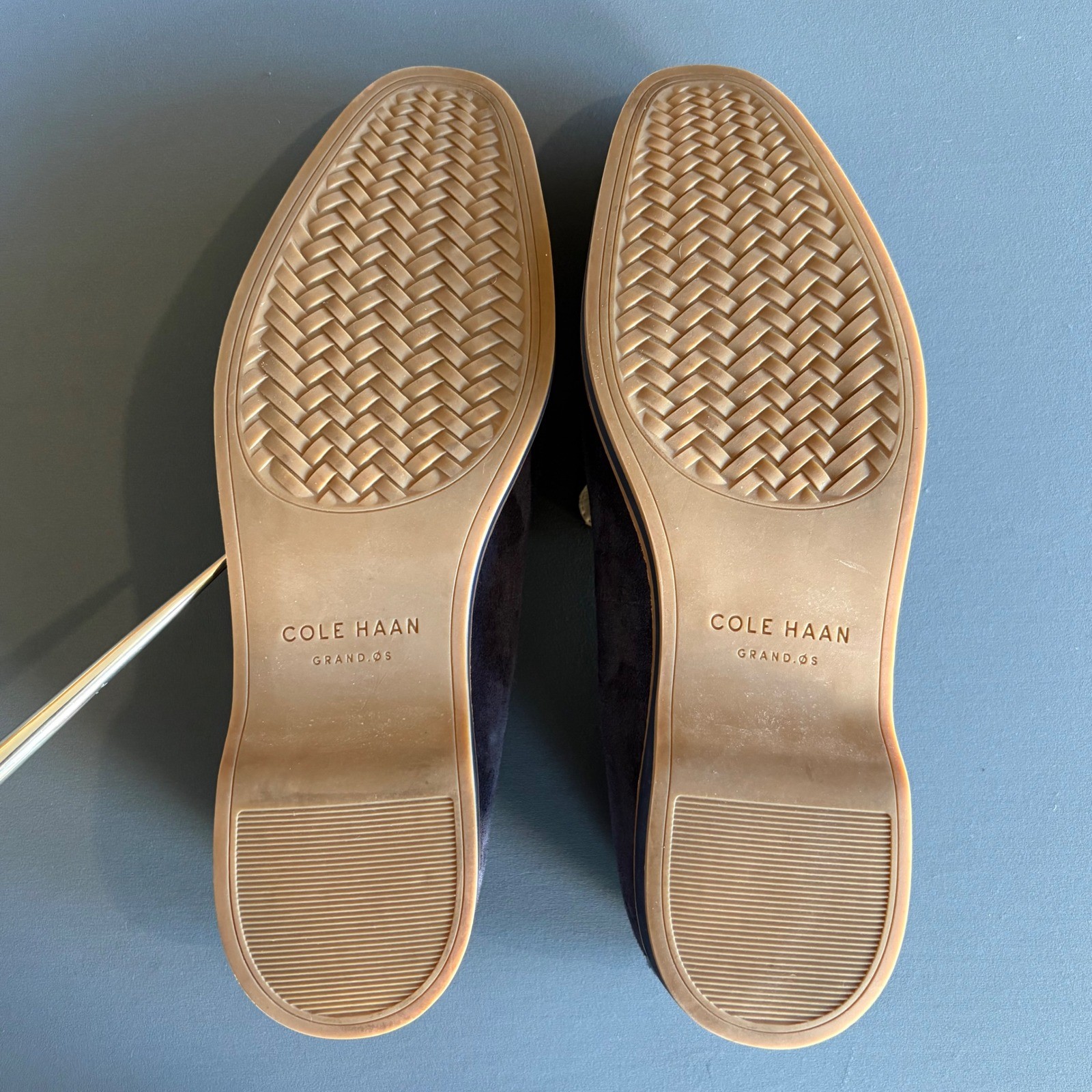 Women’s Cole Haan Goto Loafer | Size 8B | Marine Blue – Suede Slip-On Comfort