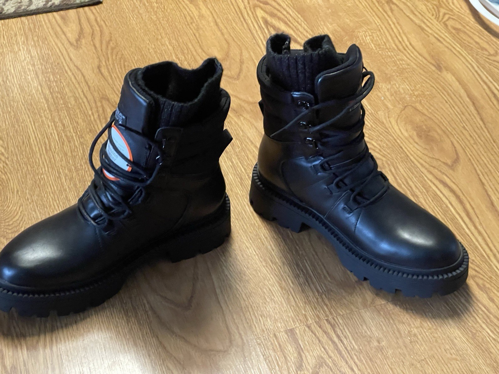 Ozark Trail 3M Thinsulate Leather Waterproof Snow Boots