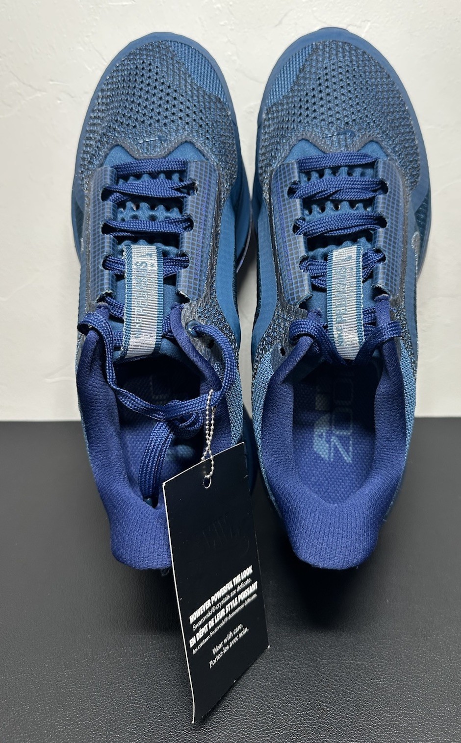 Nike Pegasus Premium Swarovski® Crystals Blue IM7384 499 Women’s Size 8, No Lid