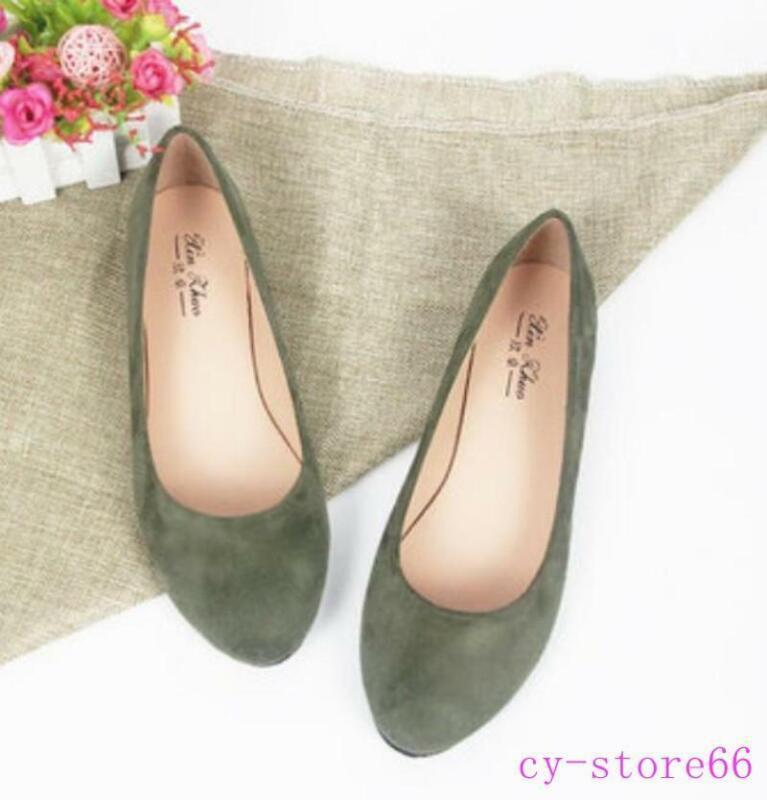 Womens Flat Round Toe Comfort Slip On Casual Flat Oxford Pumps Boat Shoes Hot
