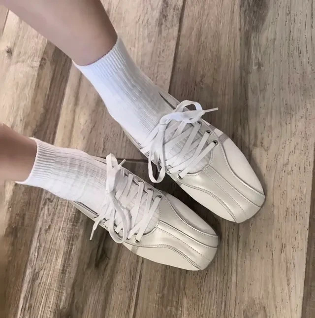 Rockfish Weatherwear BLISS LACEUP SNEAKERS Balletcore Low Profile Mesh Organza