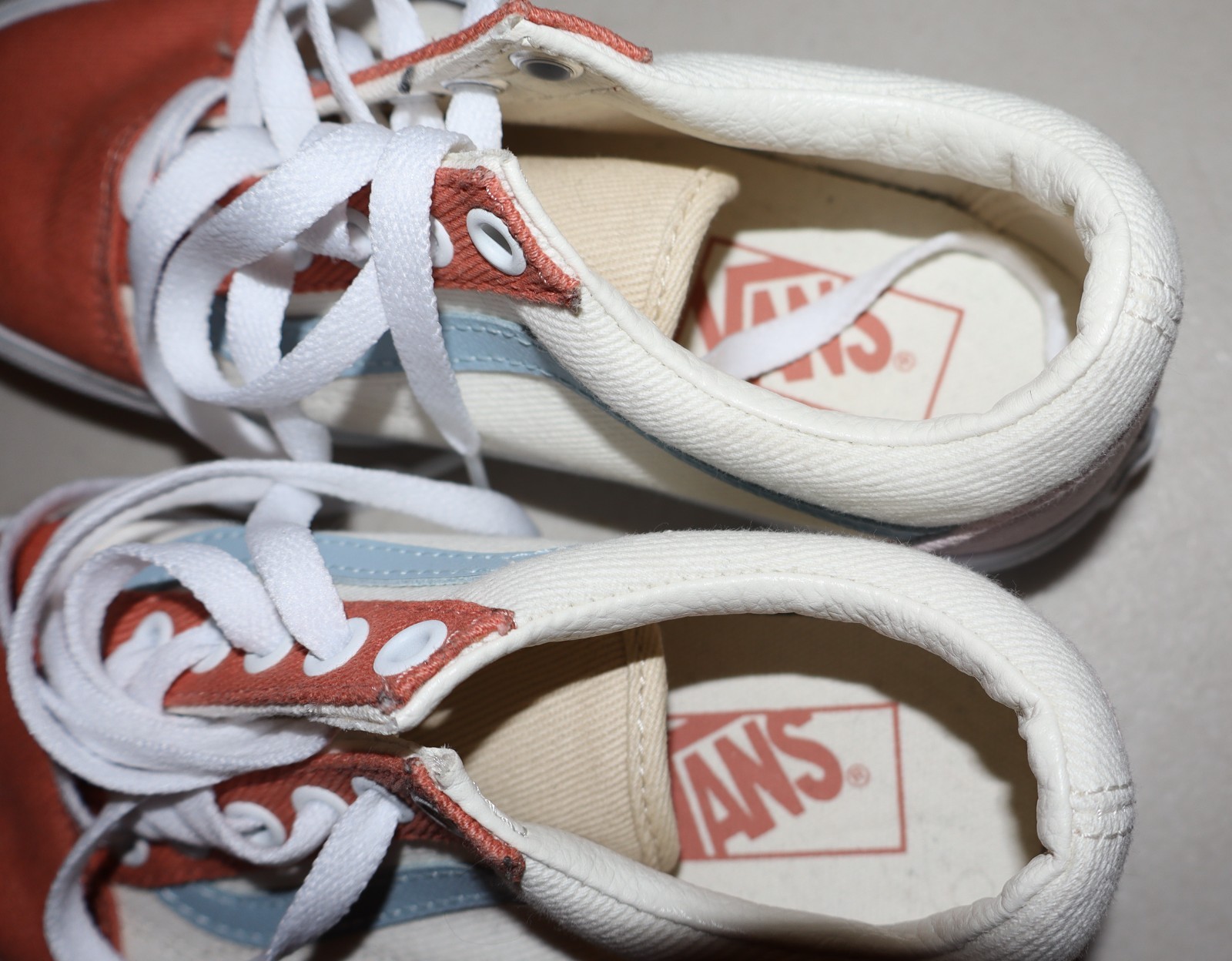Vans Old Skool Pastel Twill Platform Shoes Women’s 5 Men’s 3.5 NWOB
