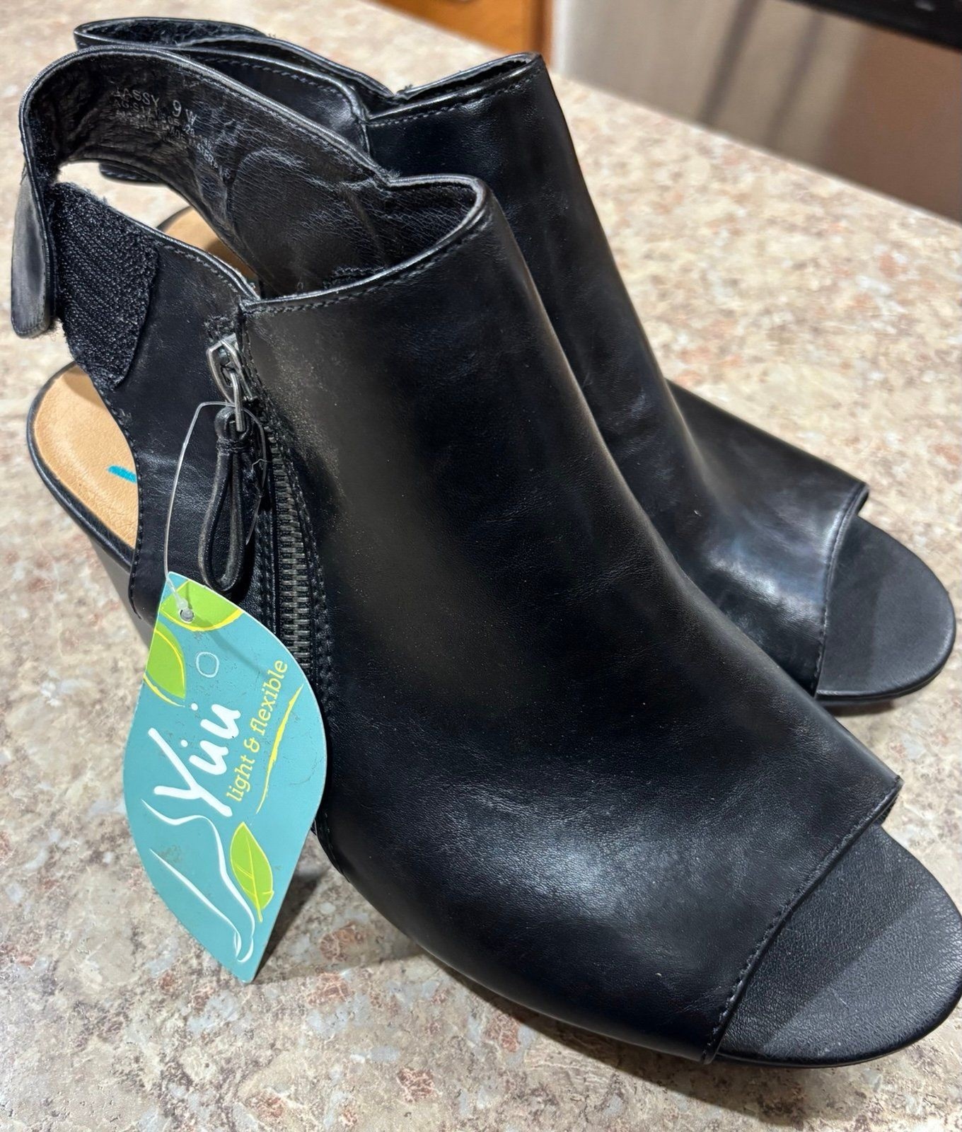 Women’s Open Toe Booties