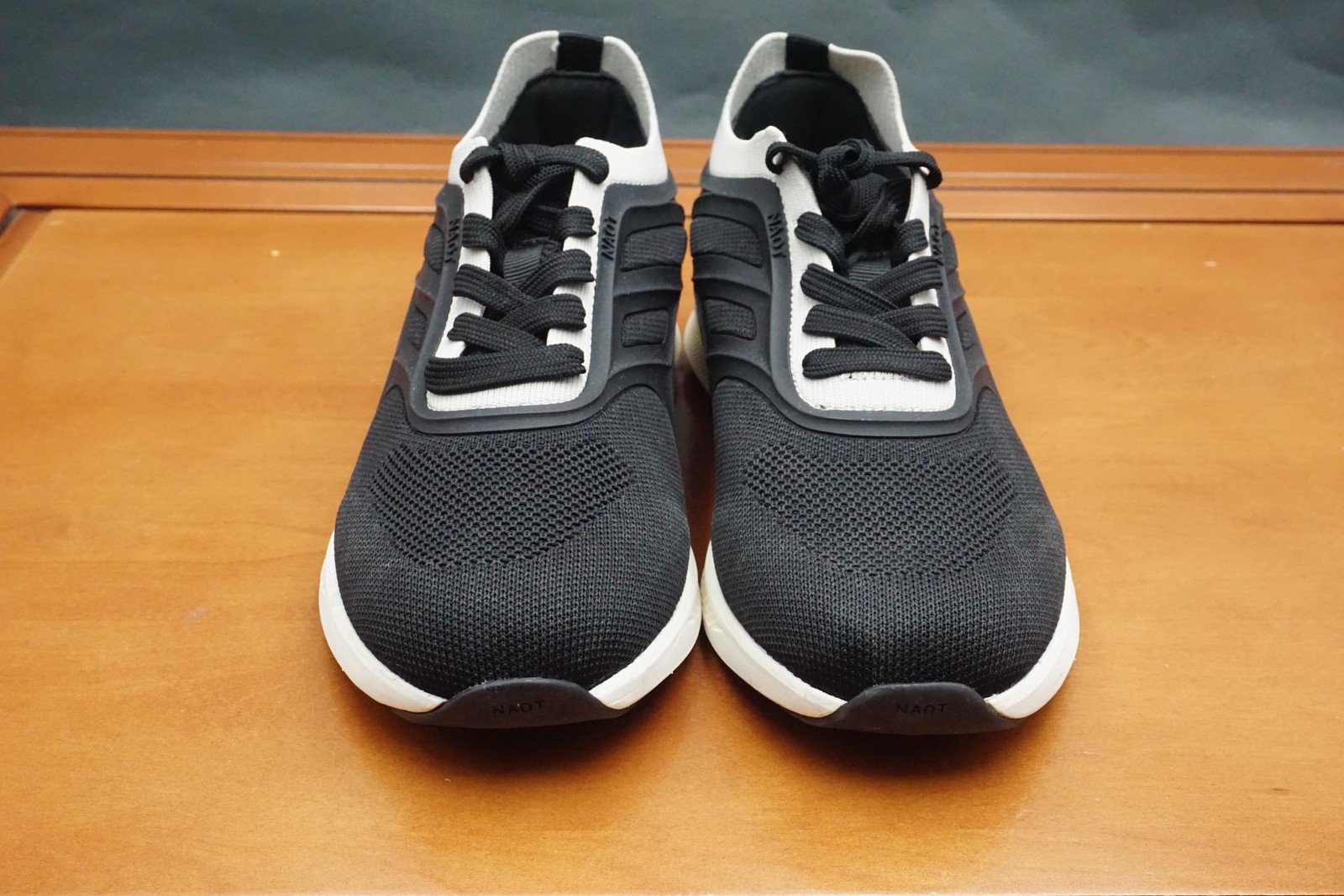 Naot Krypton Shoes Womens Size 7 Black Mesh Sneaker Lace Up Casual Low Top
