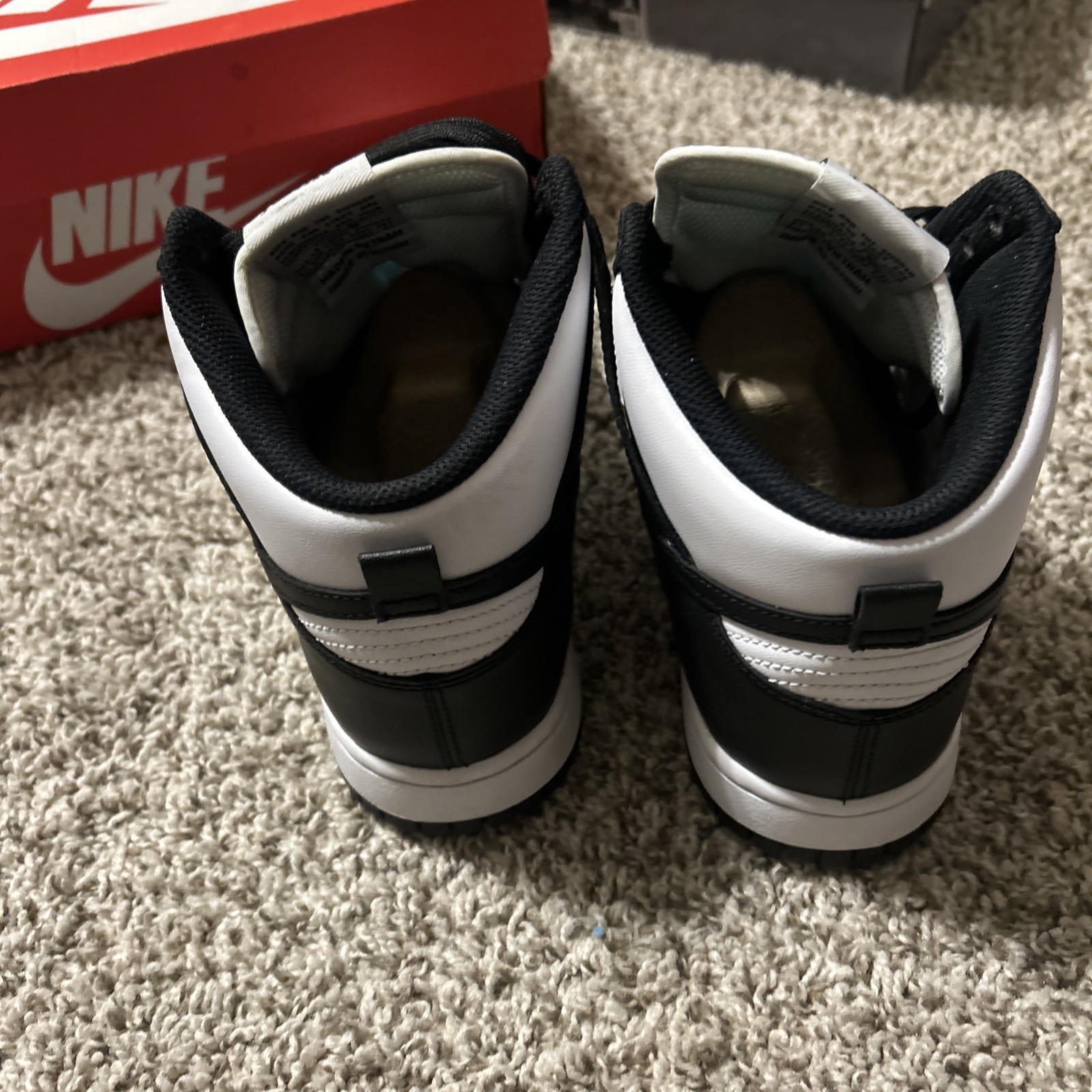 Nike Dunk High Panda White Black DD1869-103 Size 9 Men’s 10.5 Women’s