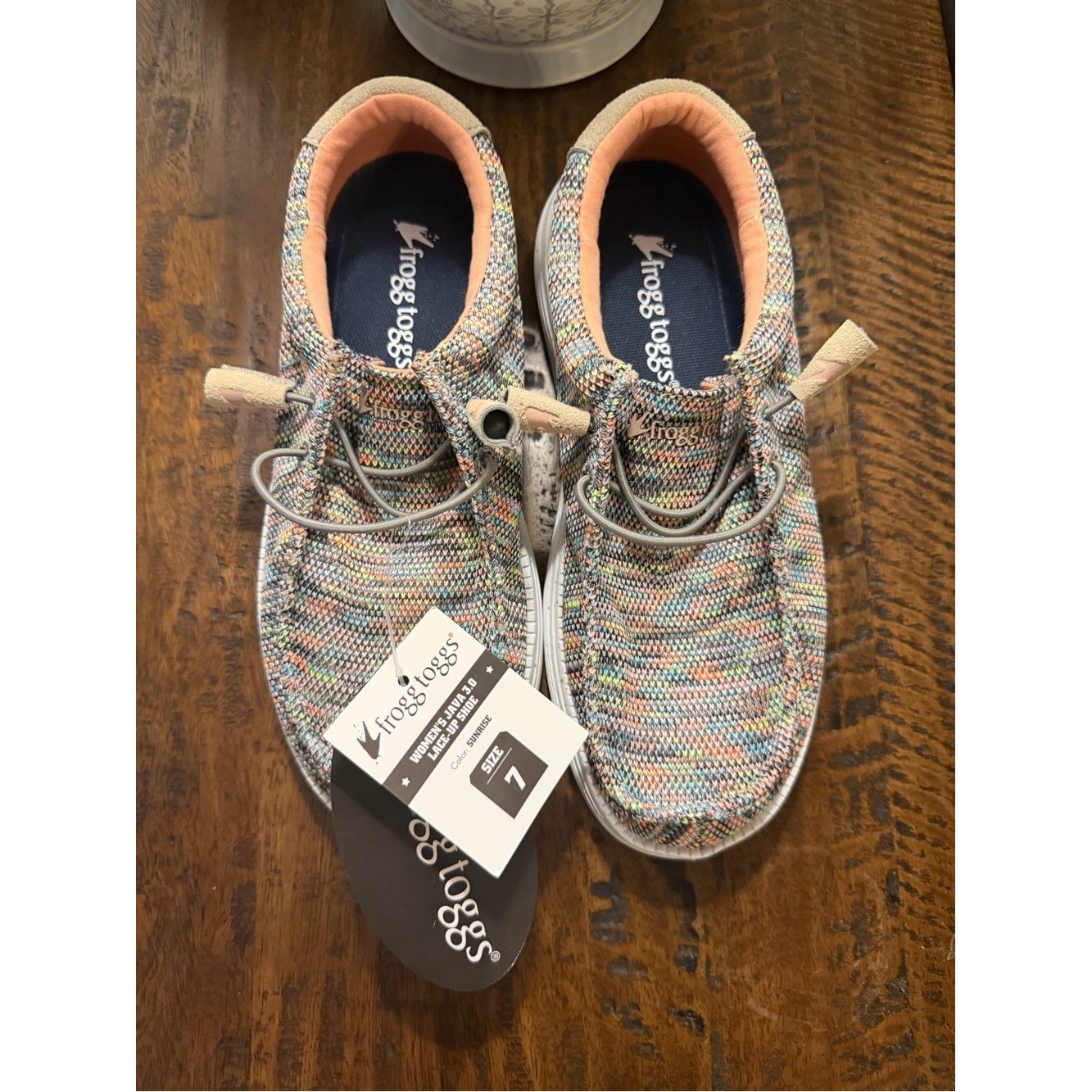 Frogg Toggs Java 3.0 Women’s Size 7 in Sunrise Colorway.