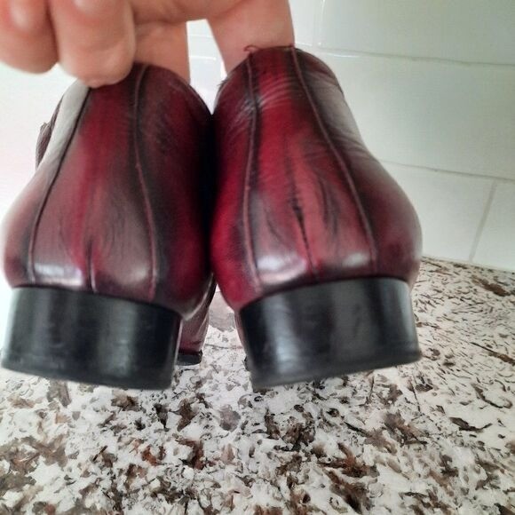 Sigerson Morrison red ankle booties size 6.5