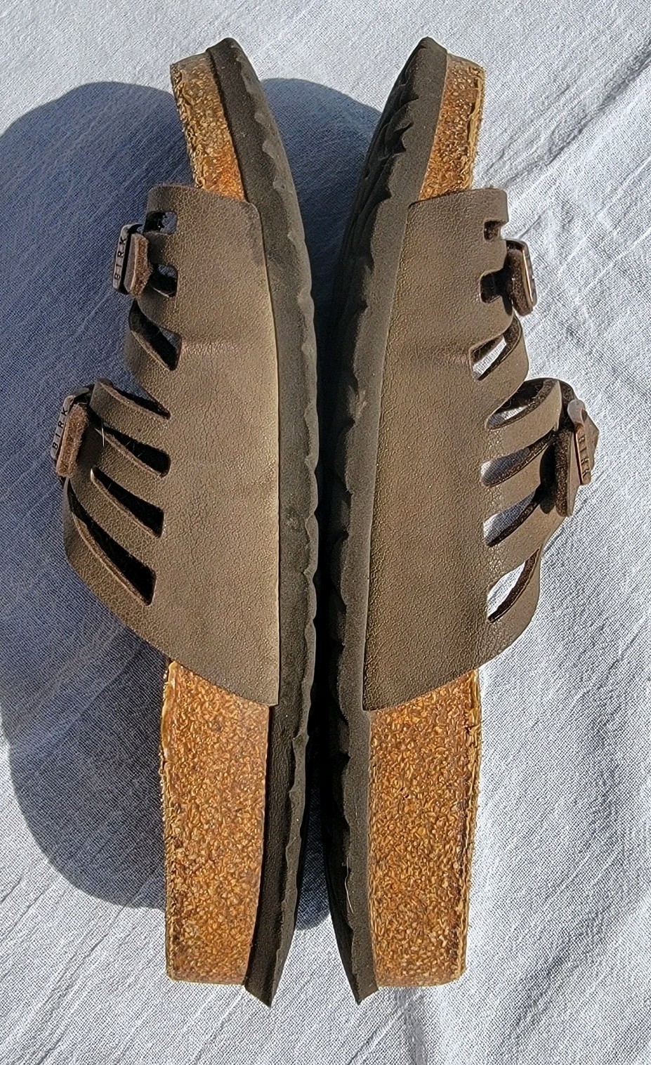 Birkenstock Granada Sandals Brown Leather Women’s 39 EU Narrow