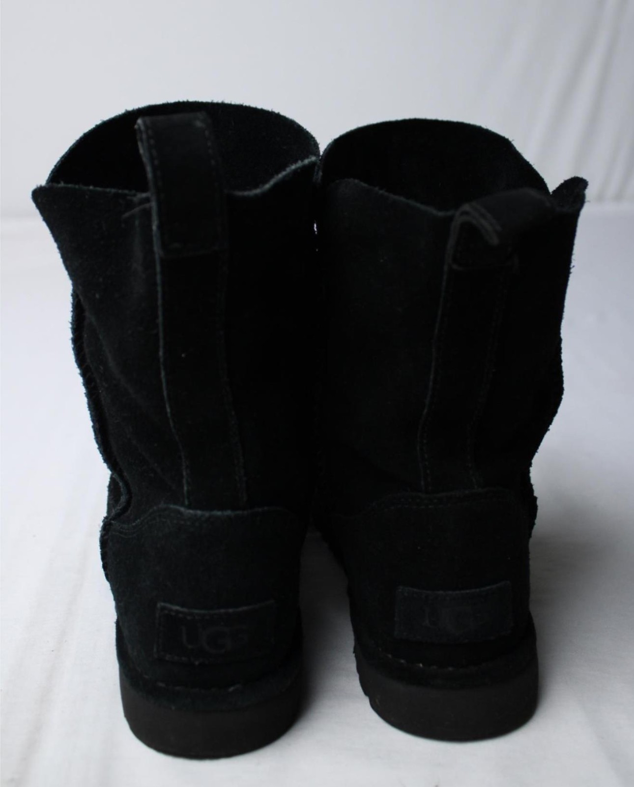 UGG Women’s Alida Unlined Suede Slouch Boots JL3 Black Size US:7 UK:5.5