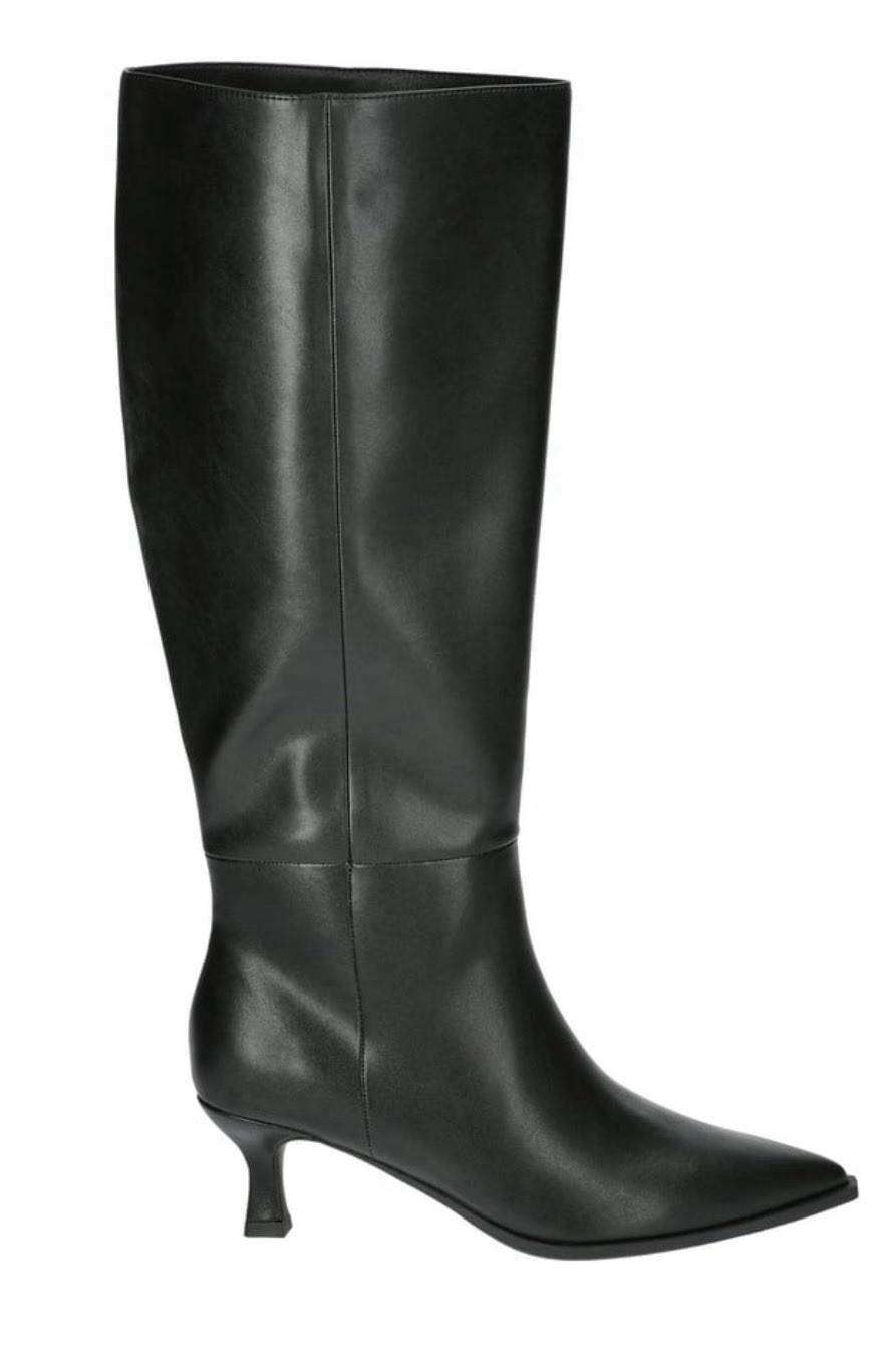 Madden NYC W MNYC Kitten Boot WC Comfort Foam Insole Extended Calf Black Size 8