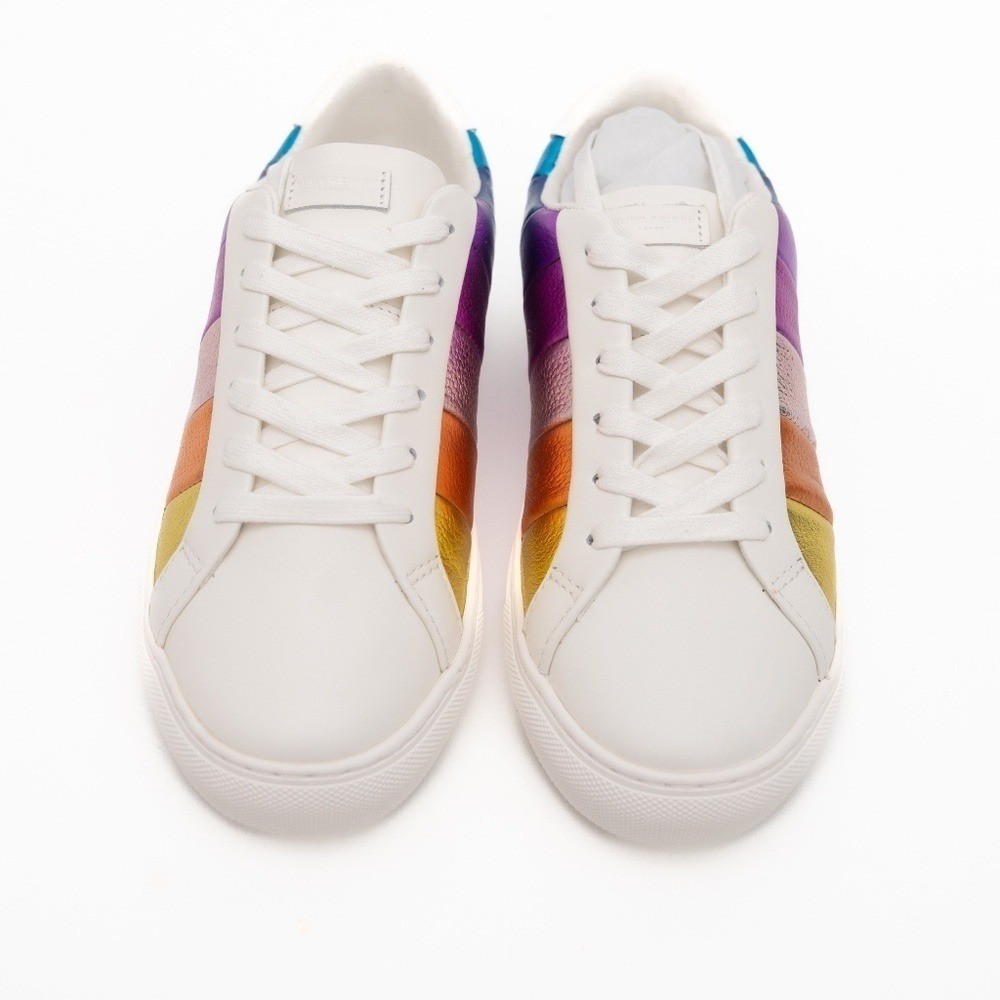 KURT GEIGER LONDON | New! Women’s Lane Stripe Low-Top Sneakers