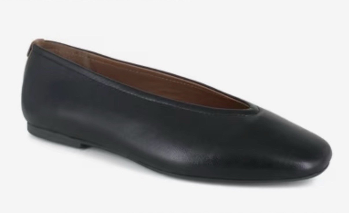 Gentle Souls Black Leather Slip On