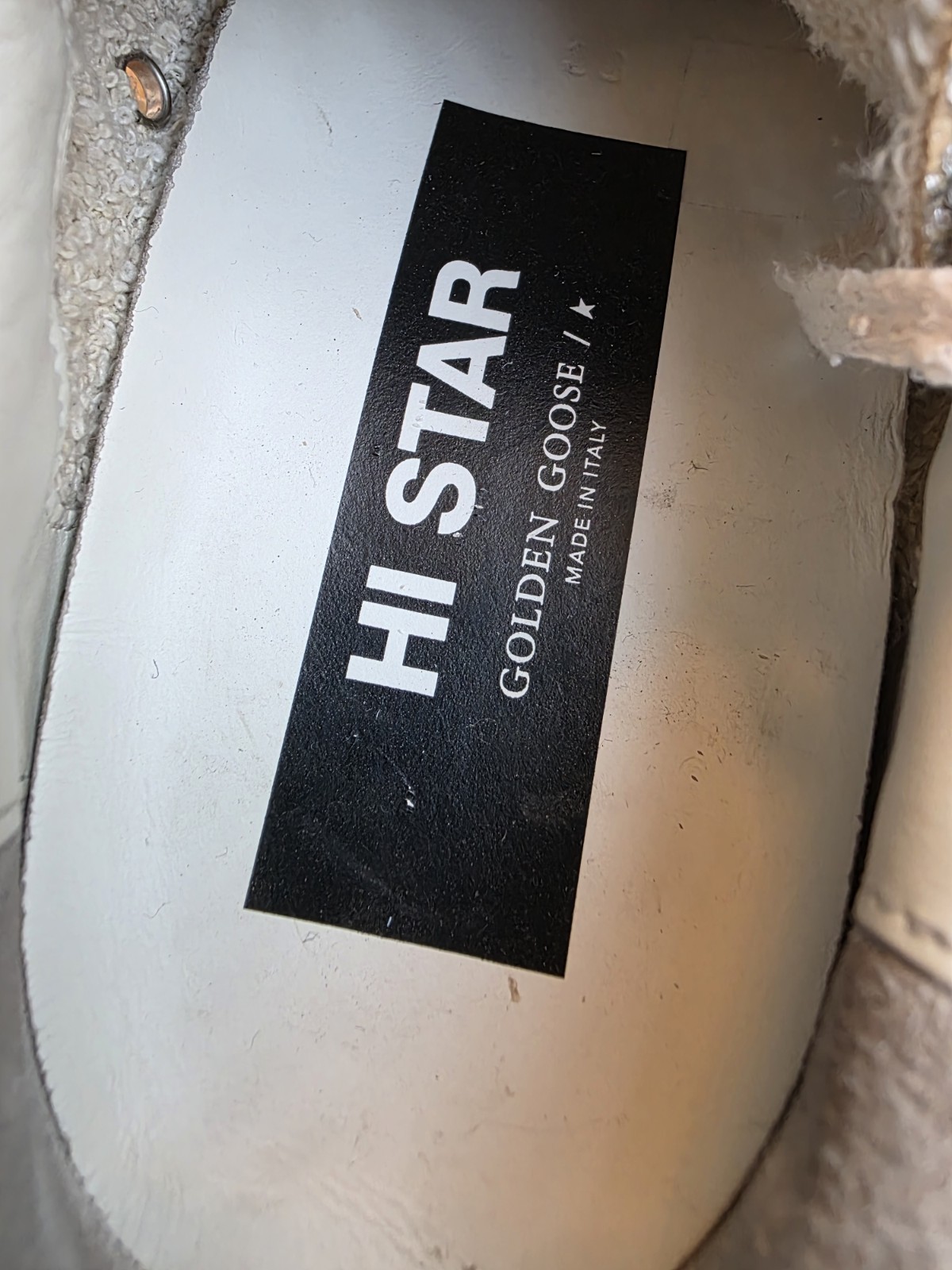 GOLDEN GOOSE MID STAR GLITTER SNEAKERS SIZE 38 EU, 7.5 US, 5 UK