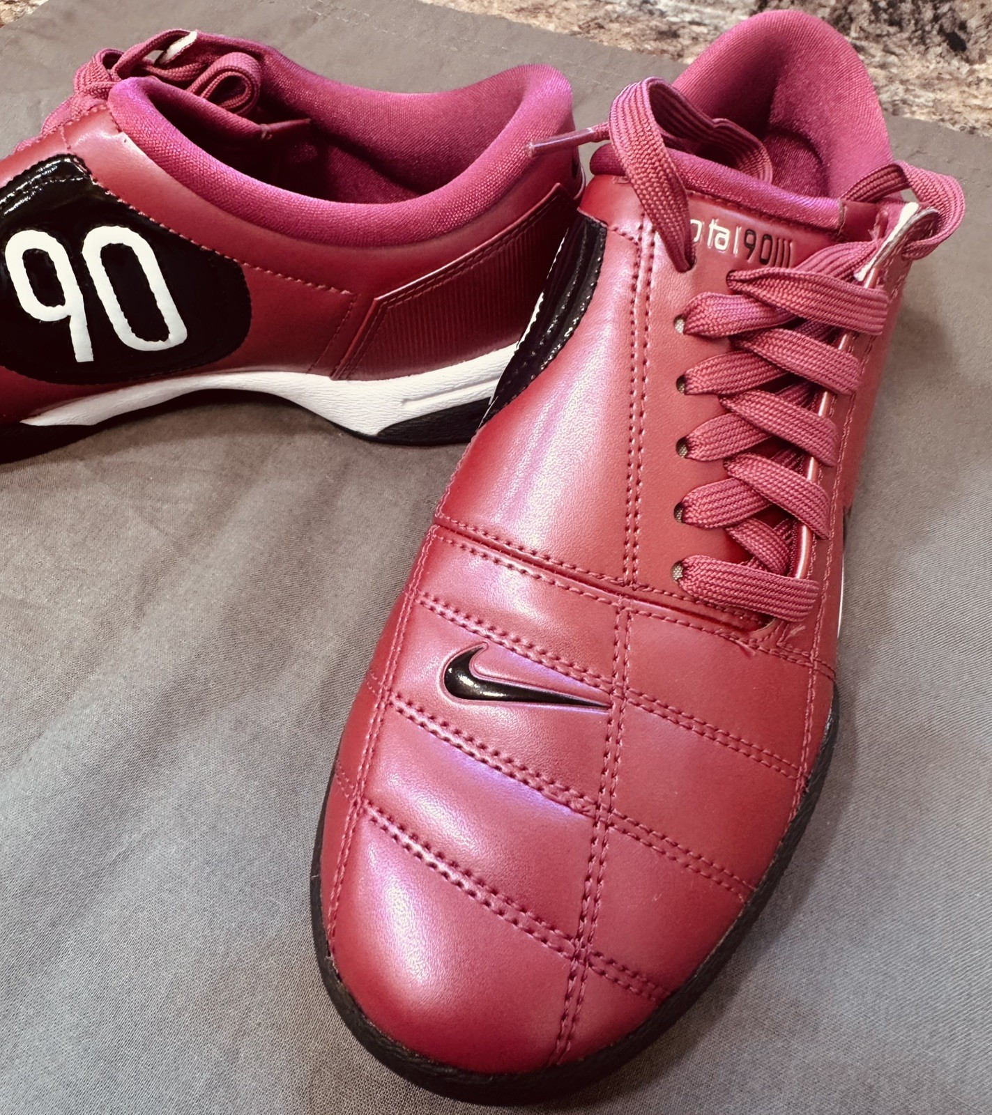 Nike Total 90 3 III «Bordeaux» sneakers Women Size 7.5 Bordeaux Red –