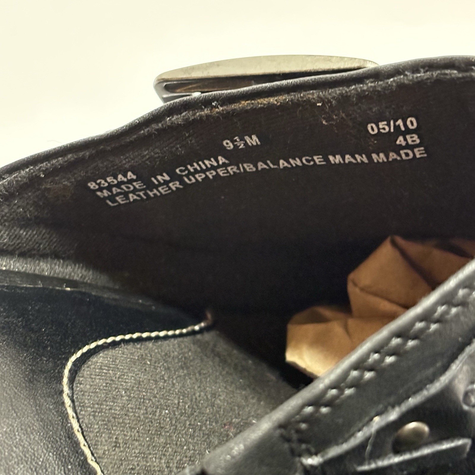 Clarks Bendables Black Leather Mule Clog Business Casual Shoe 83544 Women 9.5M