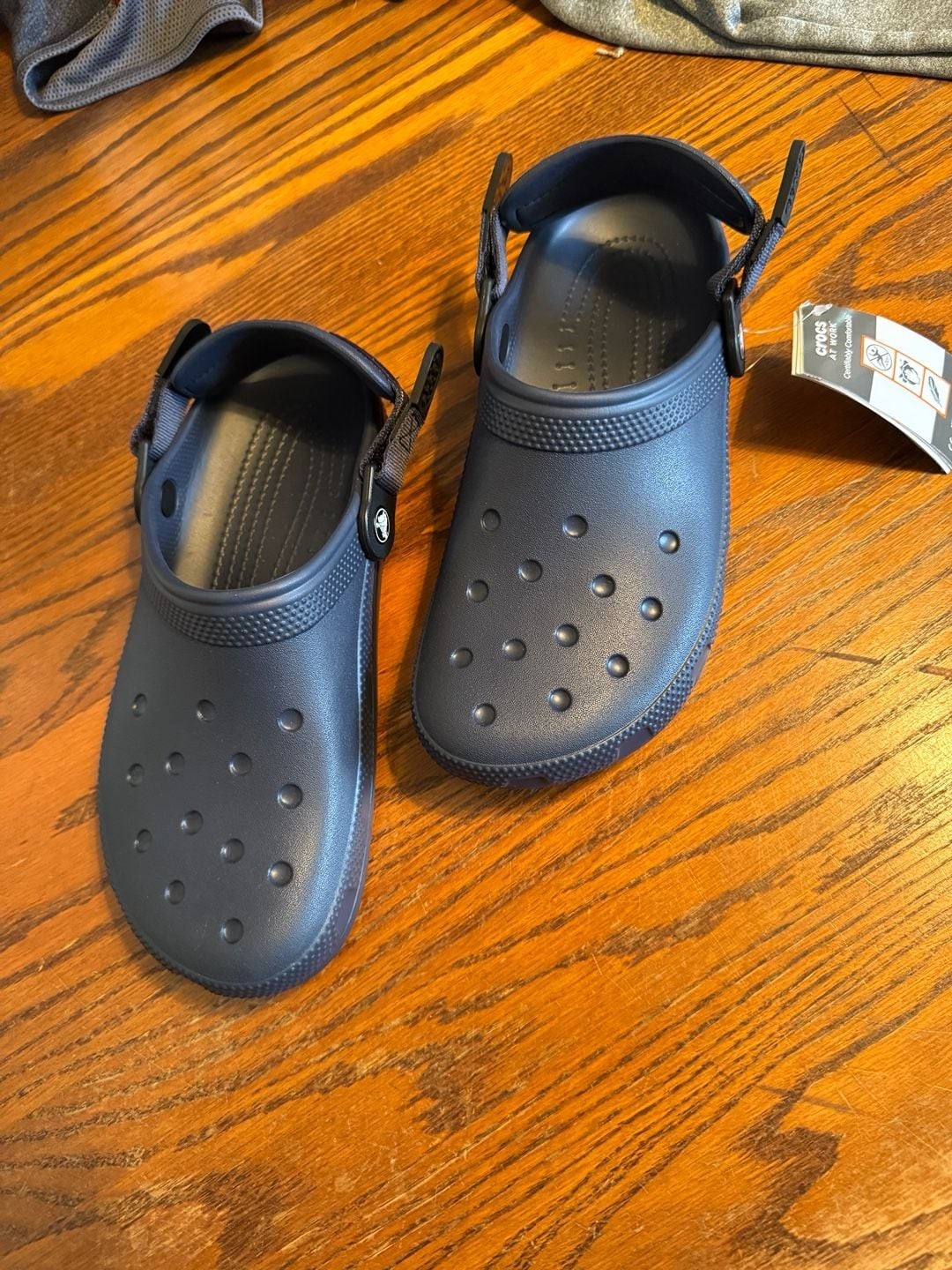Crocs at Work Classic Slip-Resistant Work Clog – Navy Blue