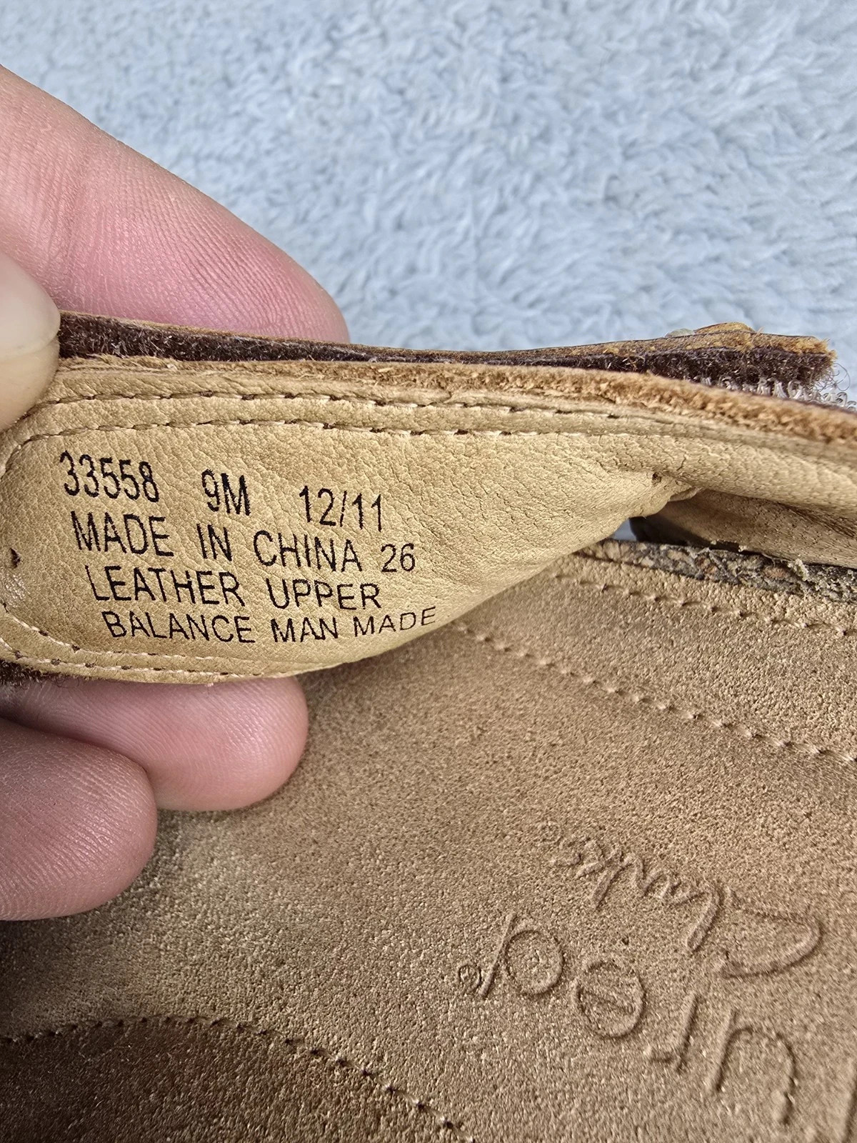 Women’s Clarks Unstructured Brown Sandals Shoes 9