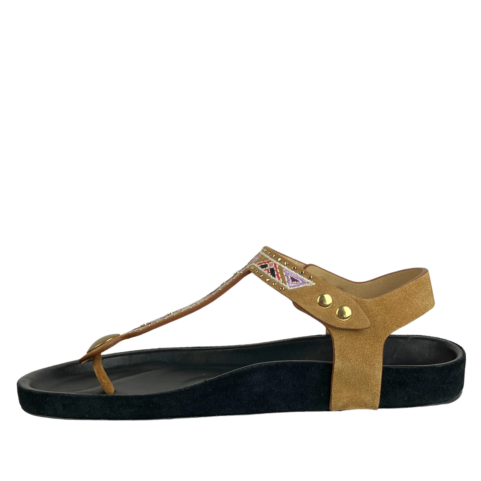 Isabel Marant Enore Sandals in Cognac