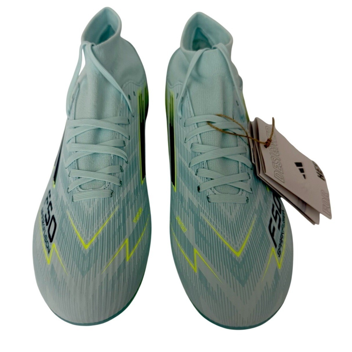 adidas Women’s F50 Sparkfusion League Mid Cut Firm Ground Soccer Cleats SZ 9 New