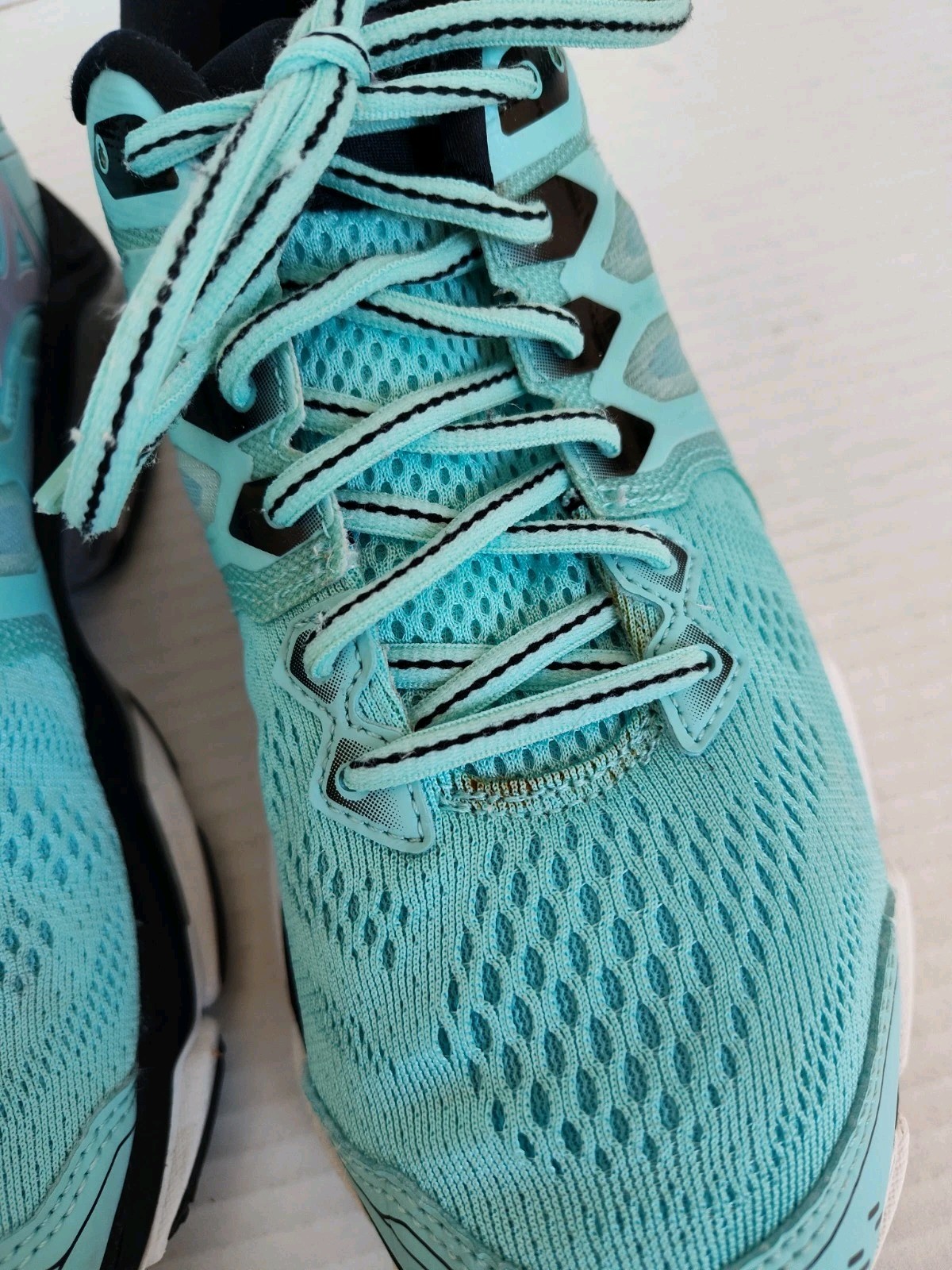 Mizuno Wave Horizon 3 Womens Running Shoes Size 8 Angel Blue Lavender Frost