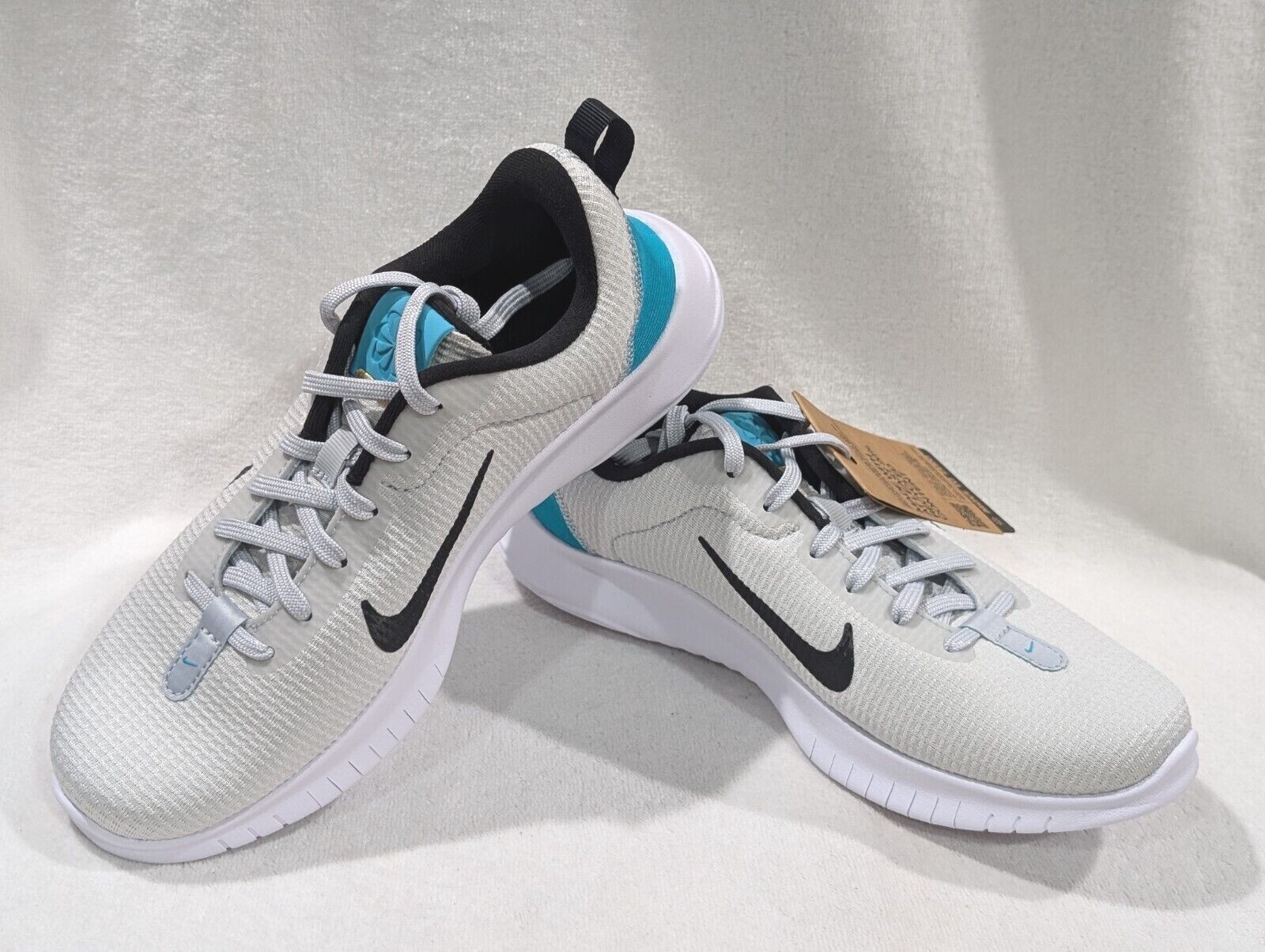 Nike Flex Experience RN 12 Platinum/Black/Wht Women’s Running Shoes-Asst Sz NWB