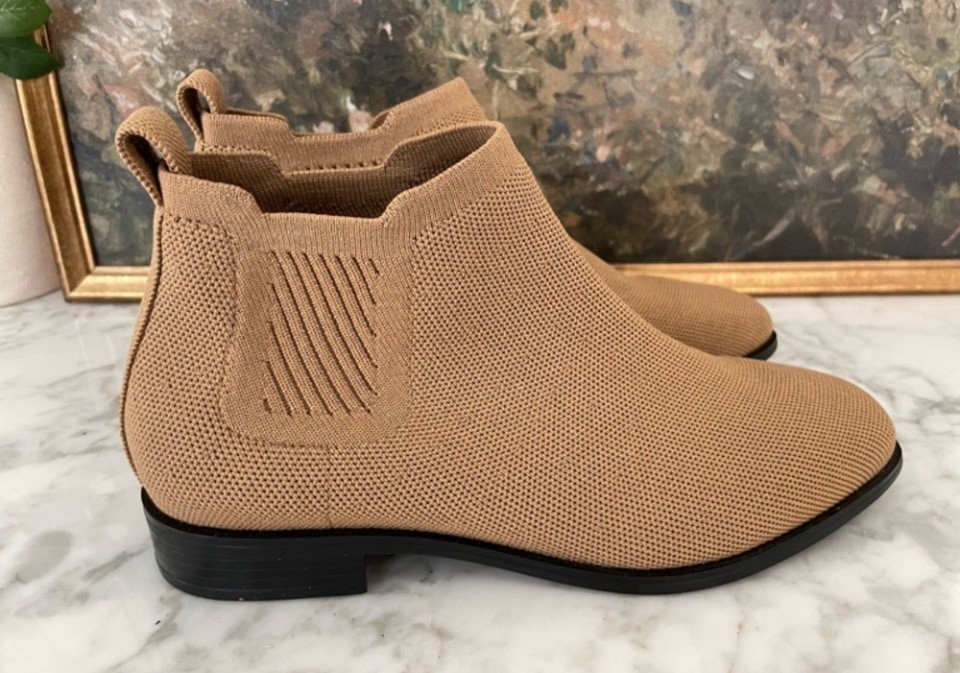 VIVAIA Ryan Pro Square Toe Ankle Boots Size 7 Brown Water RPT
