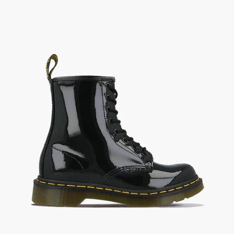 Women Dr Martens boots black leather 38.5 #3L42